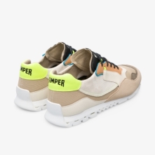 Camper Nothing Sneakers Beige / Cream / Yellow - Mens Singapore EJOTDT-692